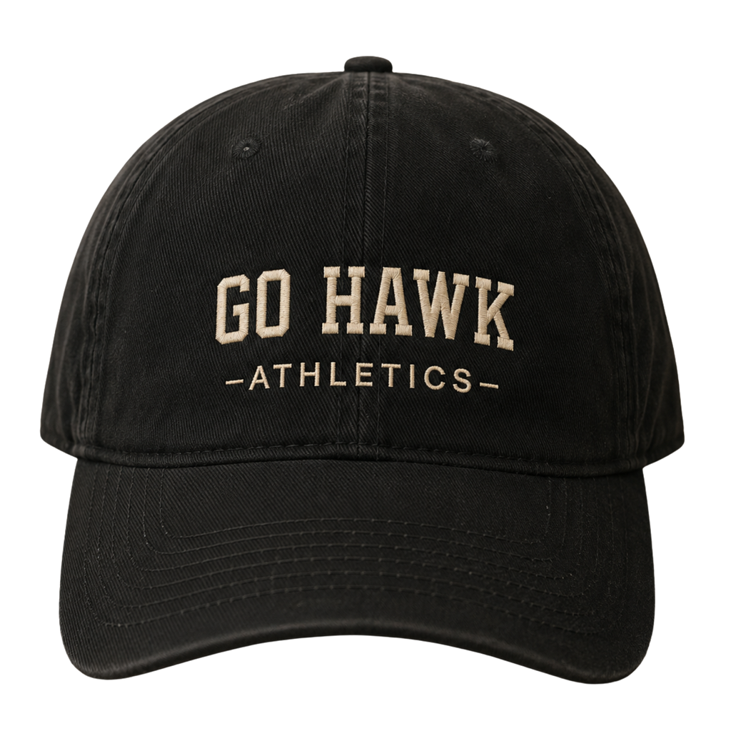 Go Hawk Athletics Relaxed Twill Cap