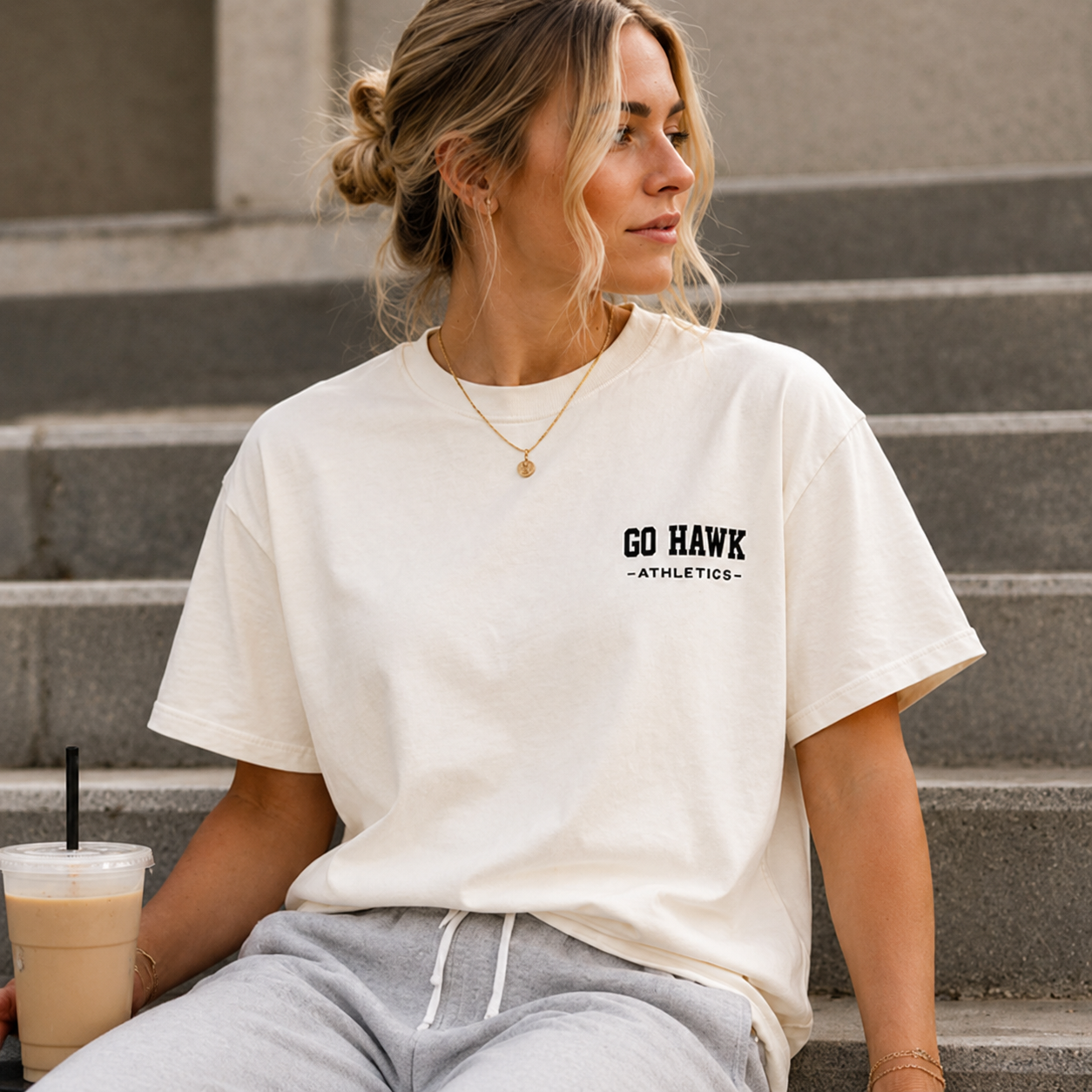Go Hawk Athletics Heritage Tee