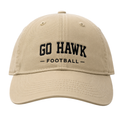 Go Hawk Football Relaxed Twill Cap