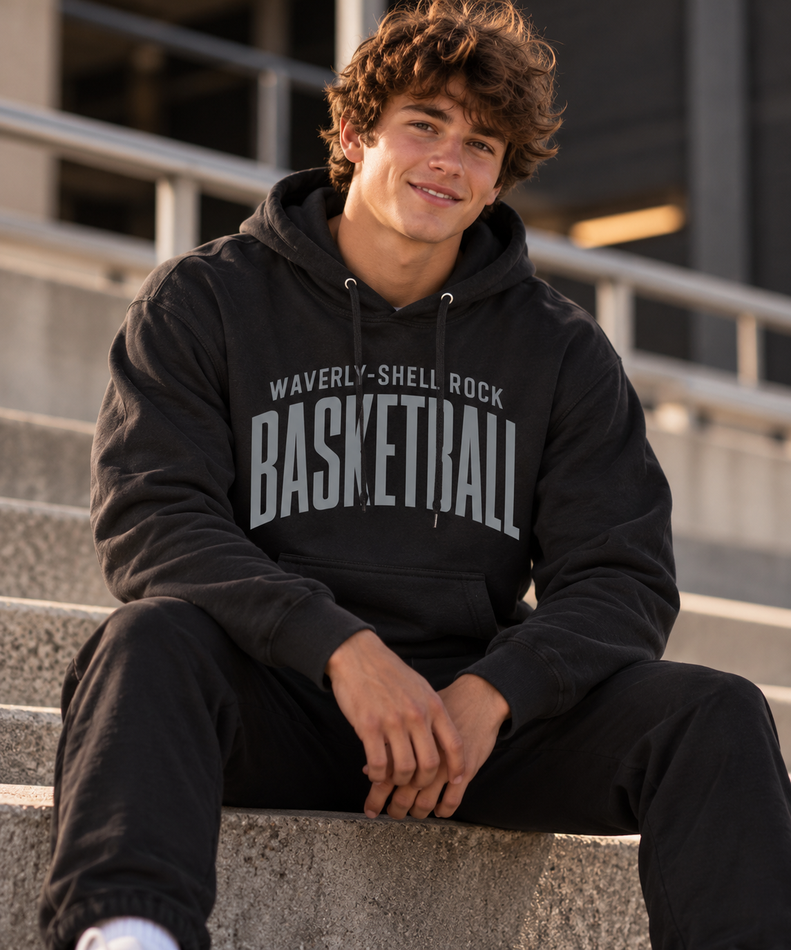 Go Hawk Basketball Essentials Hoodie