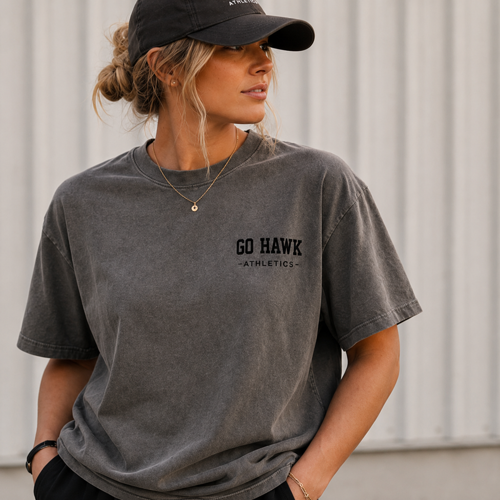 Go Hawk Athletics Heritage Tee