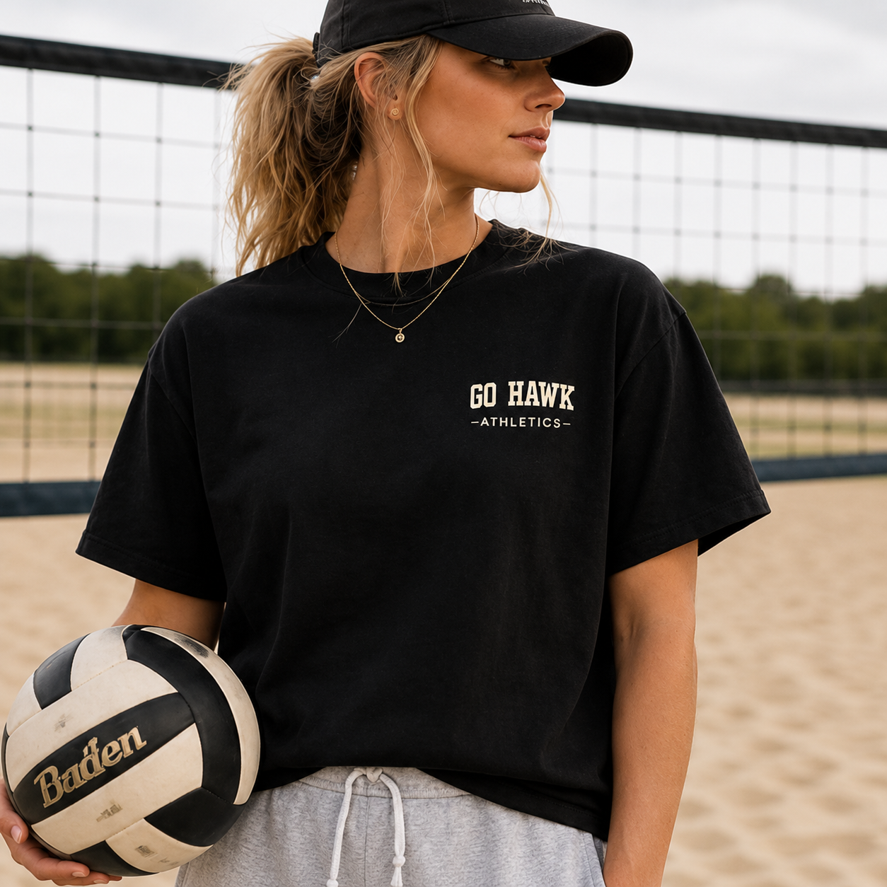 Go Hawk Athletics Heritage Tee