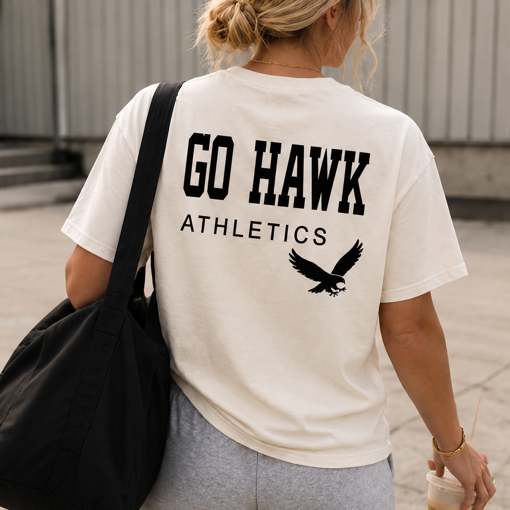 Go Hawk Athletics Heritage Tee