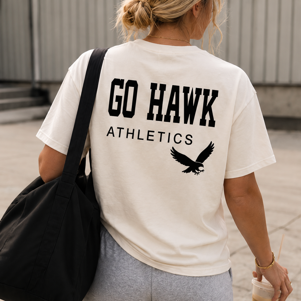 Go Hawk Athletics Heritage Tee