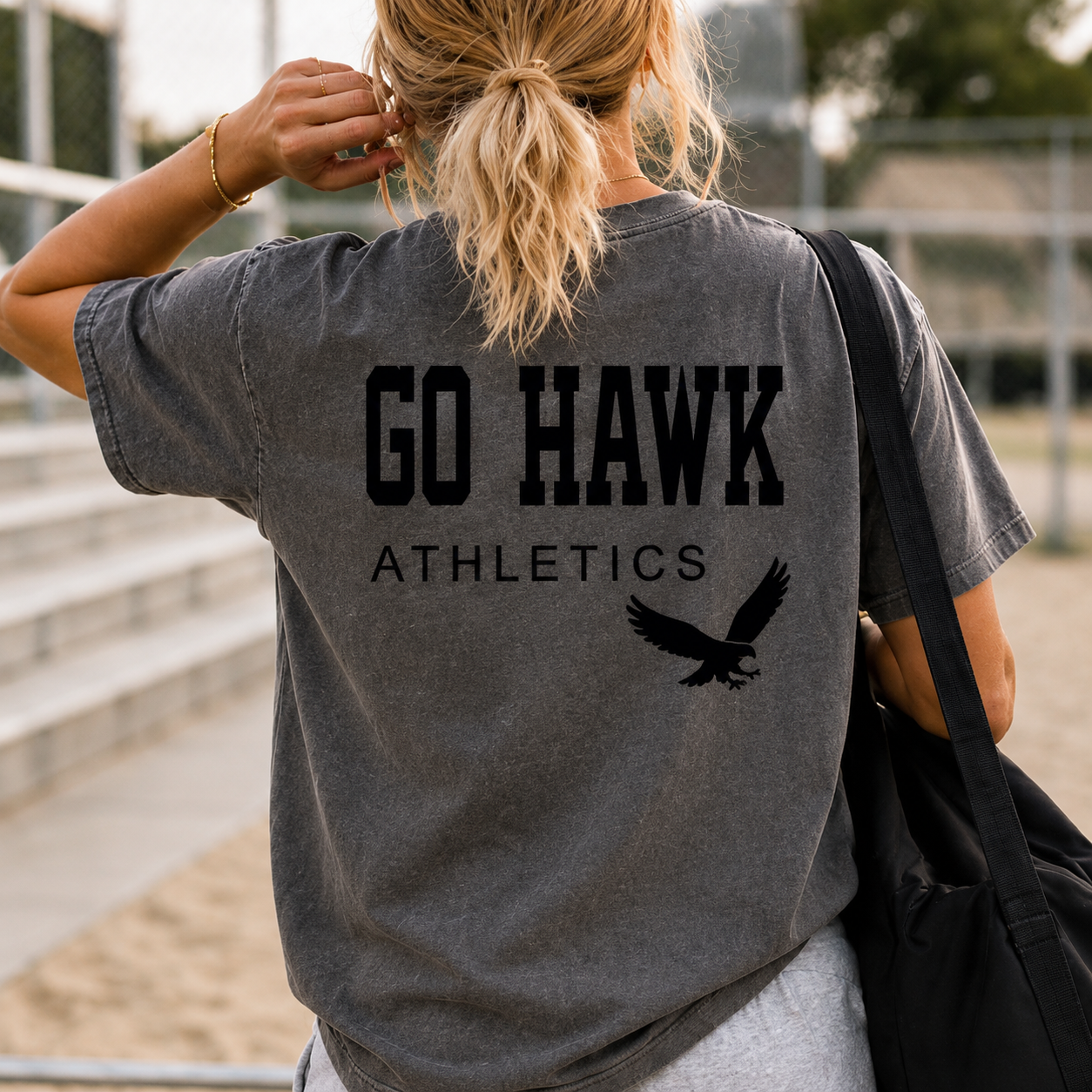 Go Hawk Athletics Heritage Tee