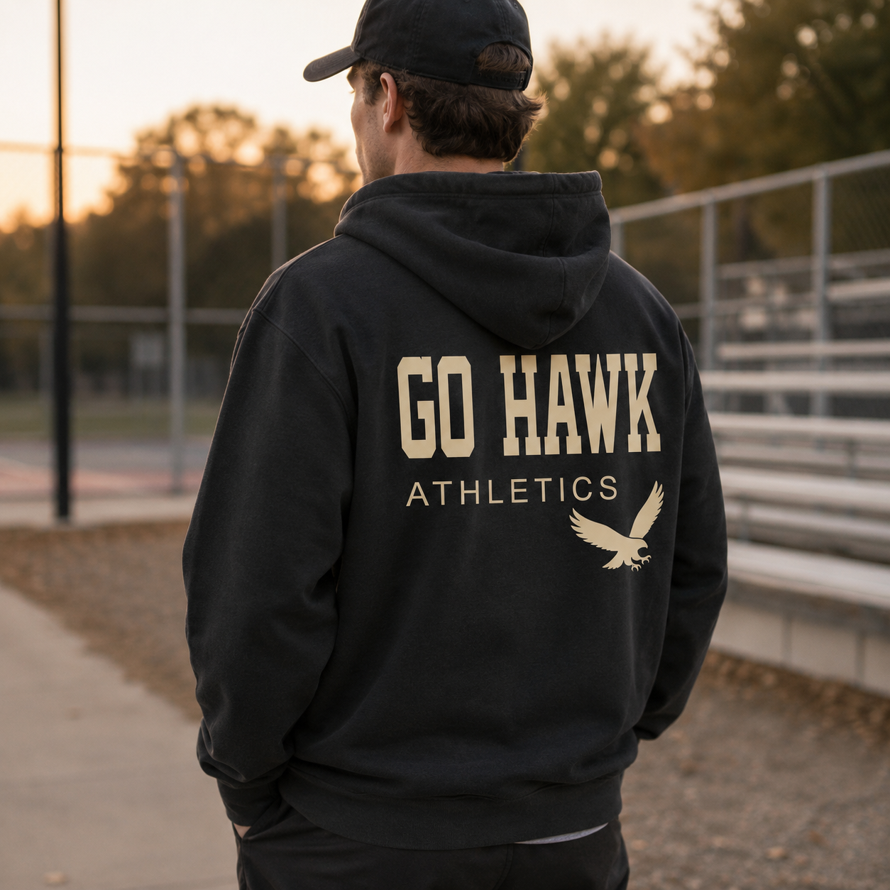 Go Hawk Athletics Heritage Hoodie