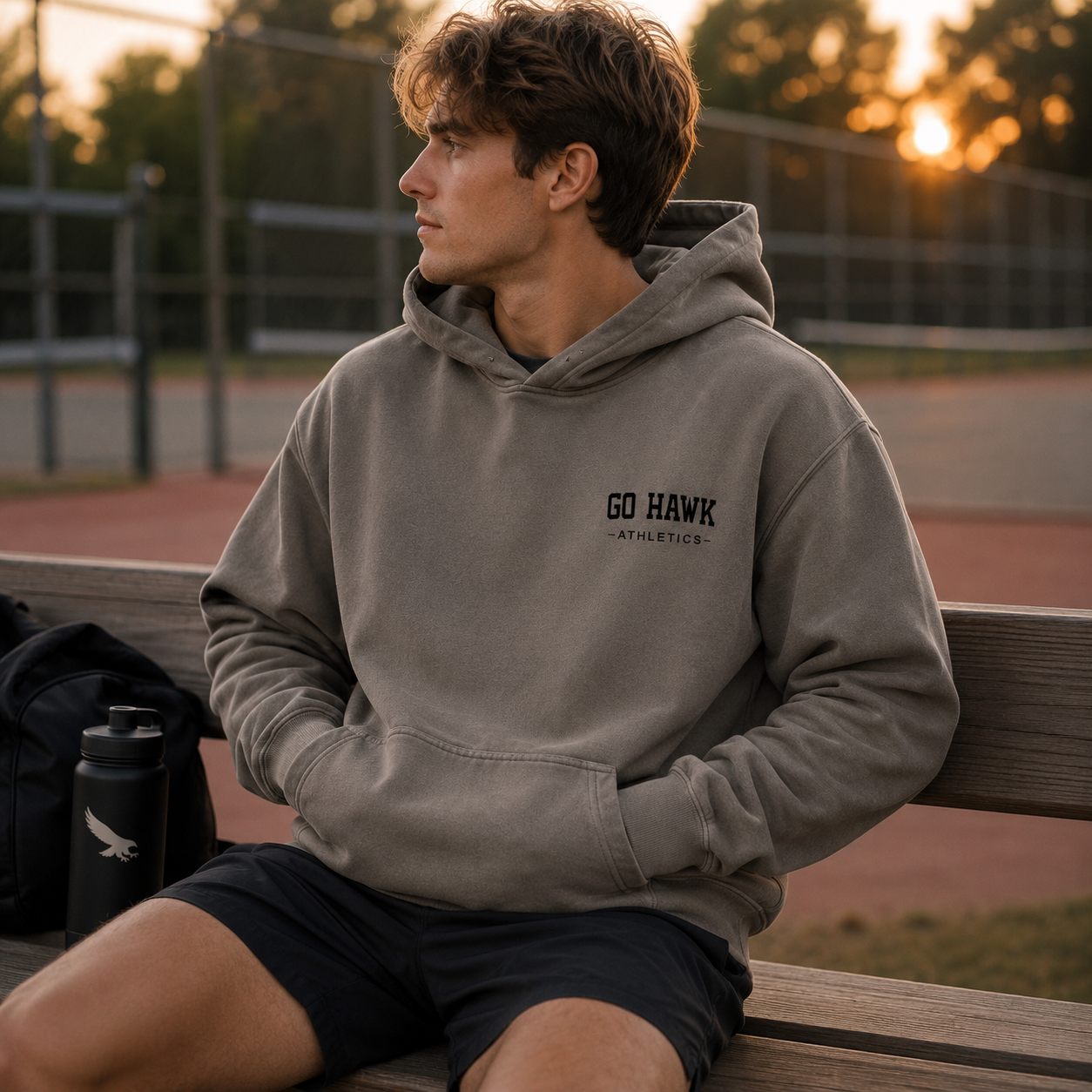 Go Hawk Athletics Heritage Hoodie