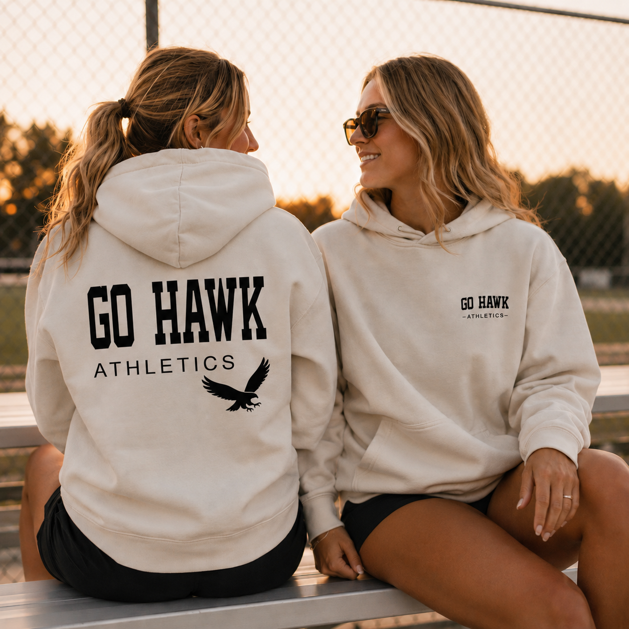 Go Hawk Athletics Heritage Hoodie