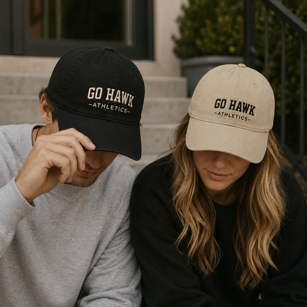 Go Hawk Athletics Relaxed Twill Cap