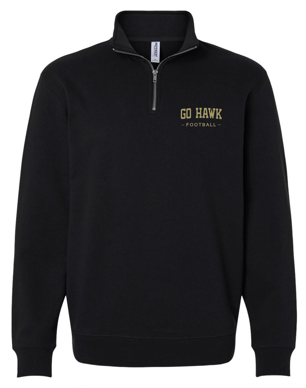 Go Hawk Football Essentials Quarter Zip