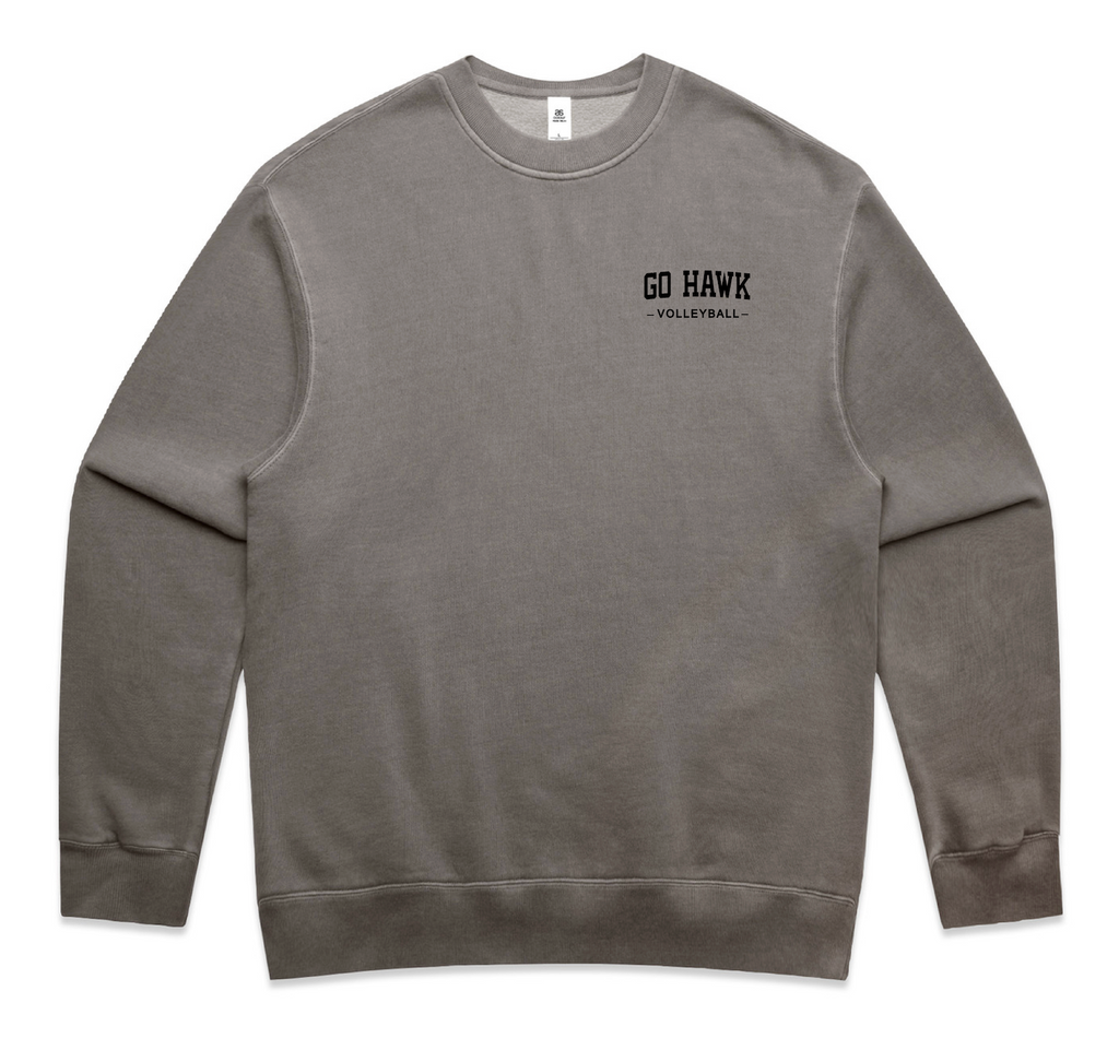 Go Hawk Volleyball Heritage Crewneck Sweatshirt