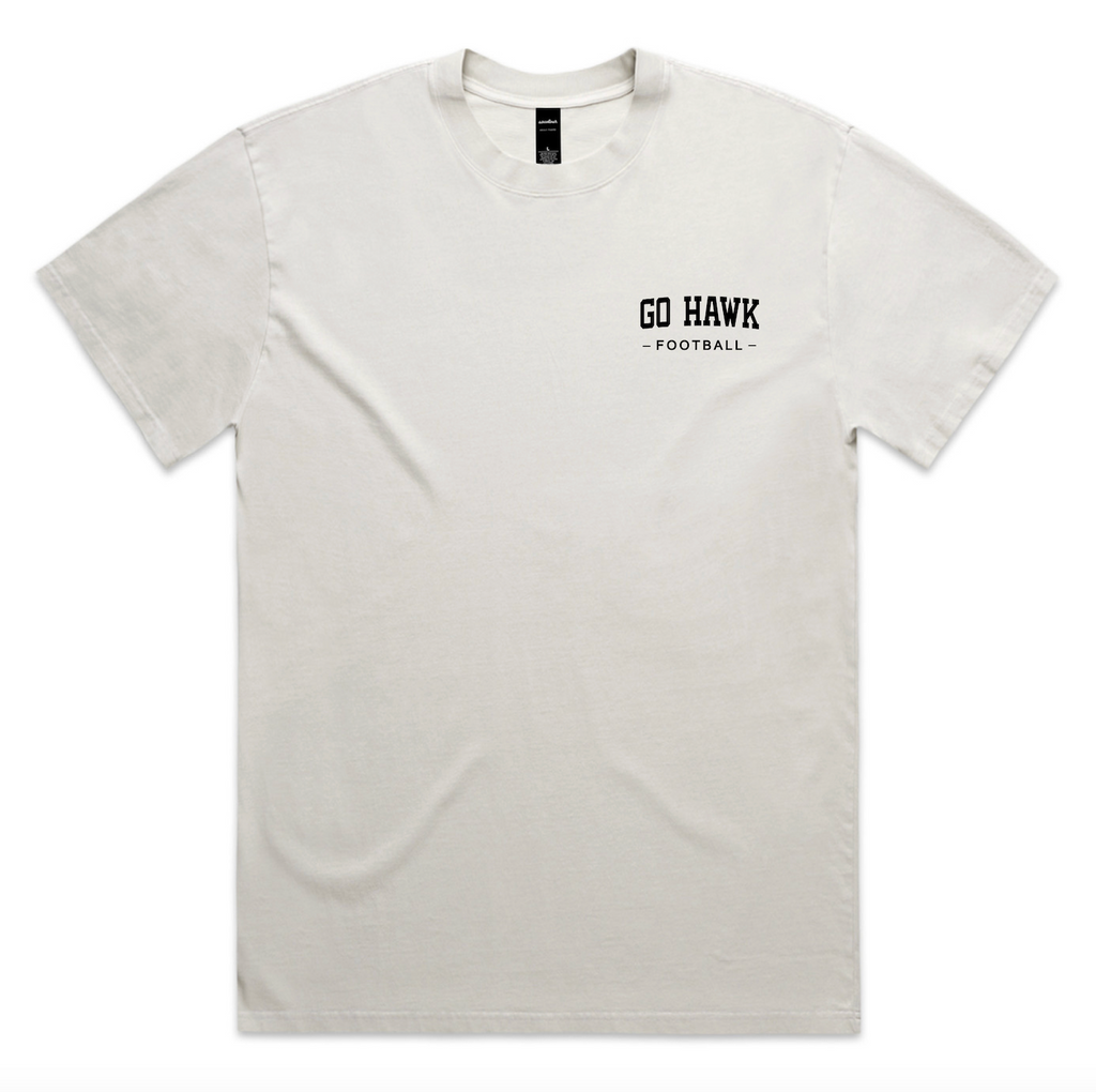 Go Hawk Football Heritage Tee