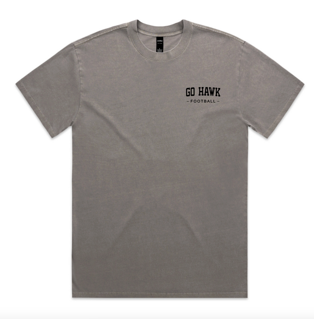 Go Hawk Football Heritage Tee