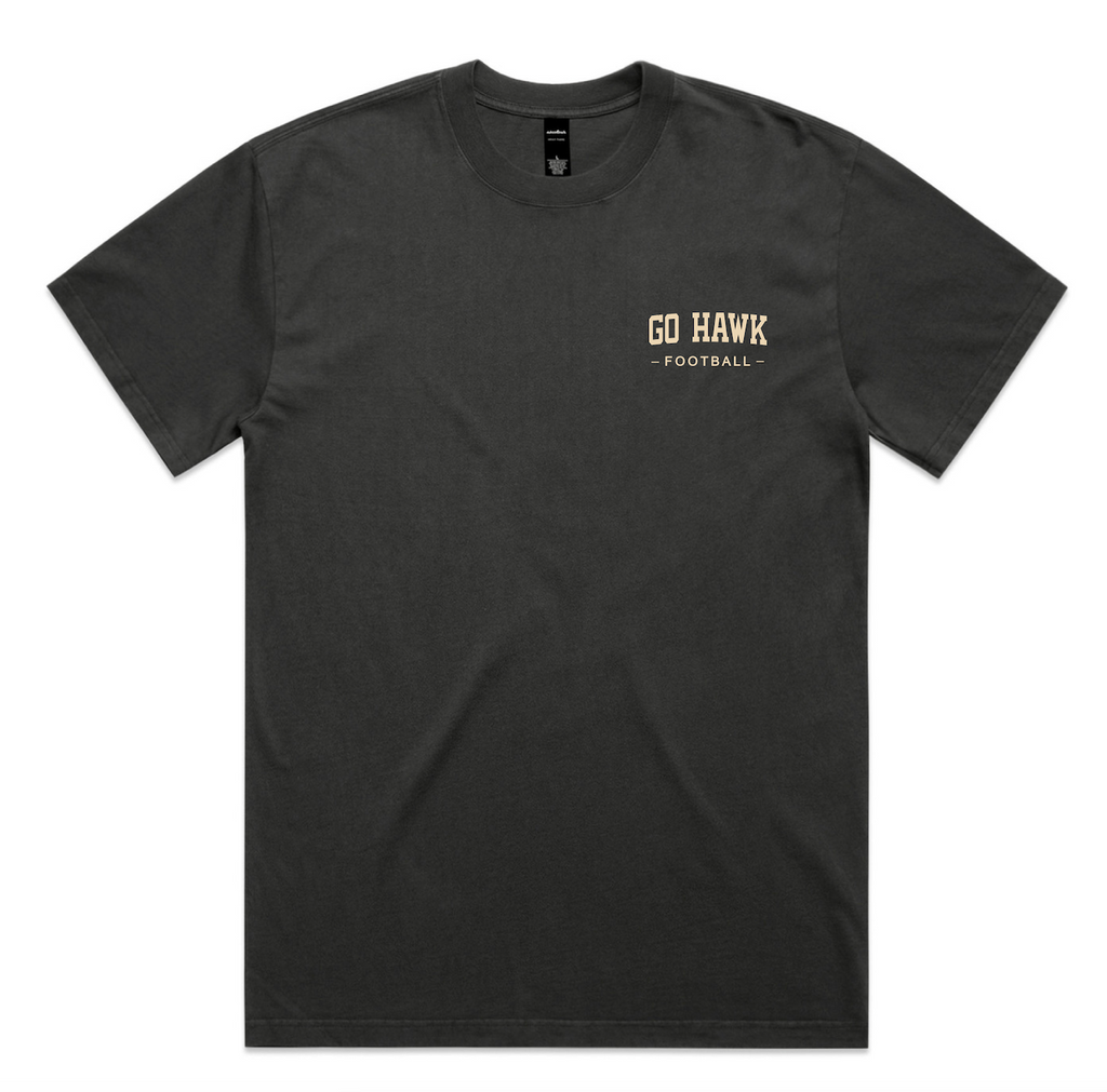 Go Hawk Football Heritage Tee