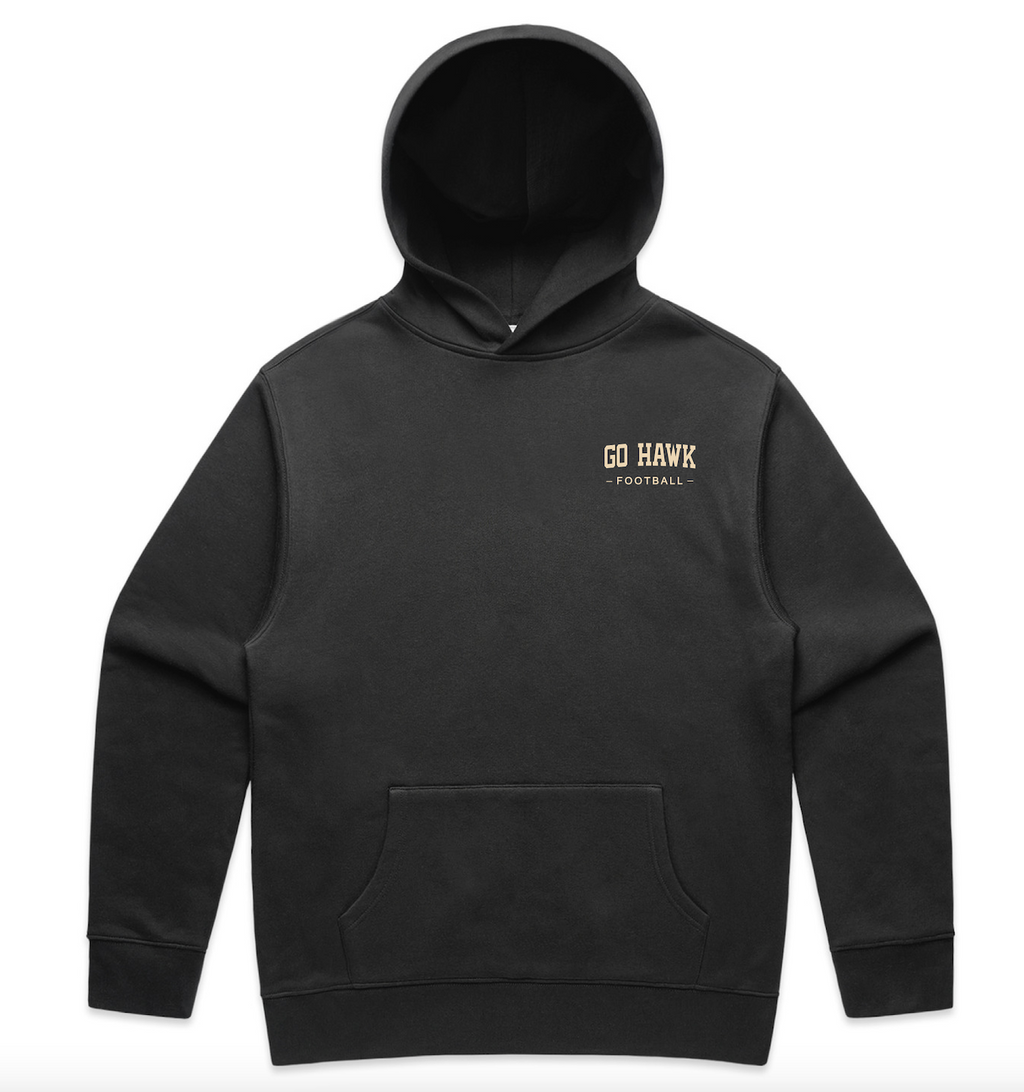 Go Hawk Football Heritage Hoodie