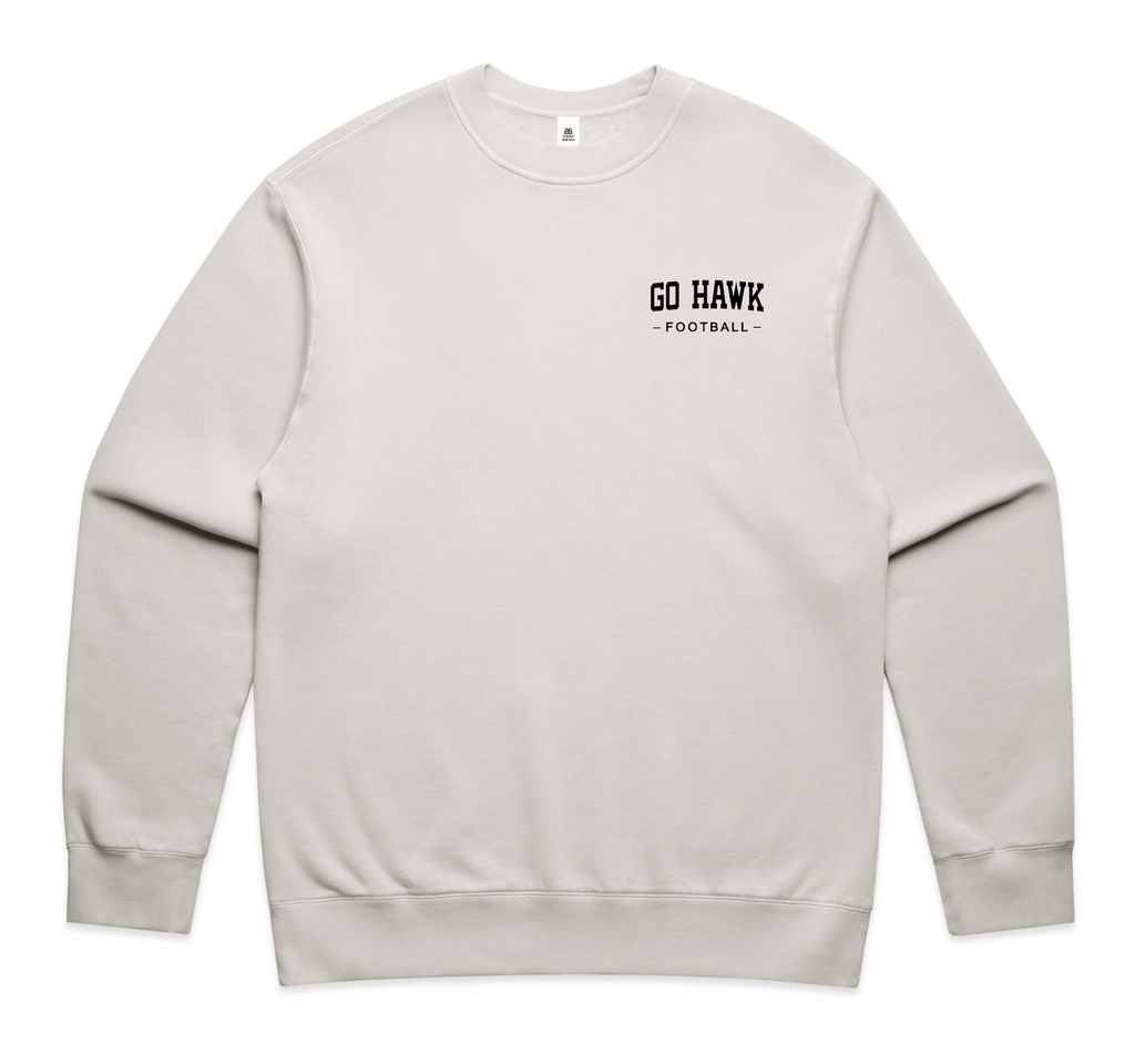Go Hawk Football Heritage Crewneck Sweatshirt