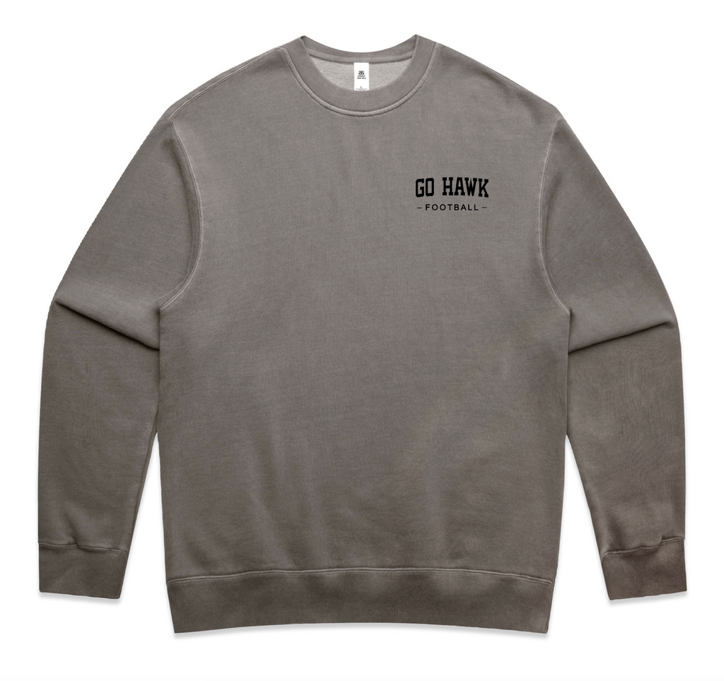 Go Hawk Football Heritage Crewneck Sweatshirt