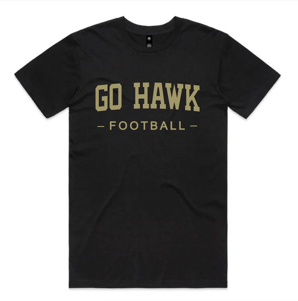 Go Hawk Football Essentials Tee