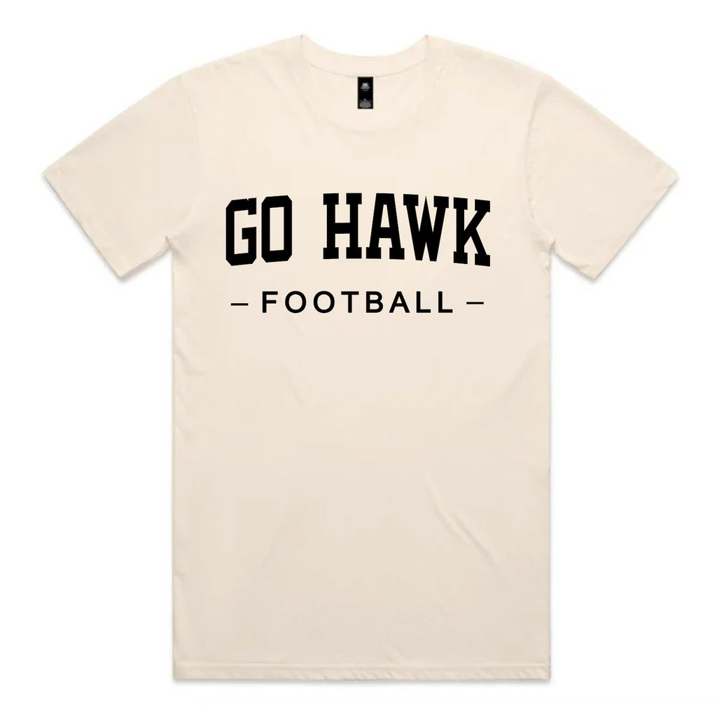 Go Hawk Football Essentials Tee