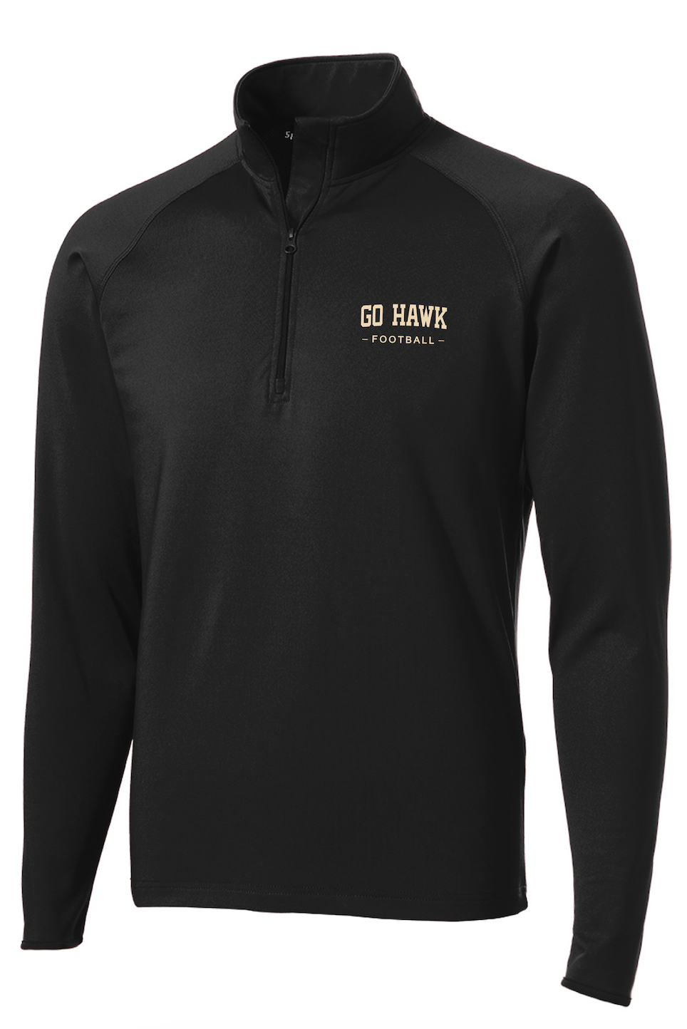 Go Hawk Football Performance 1/4 Zip - Unisex