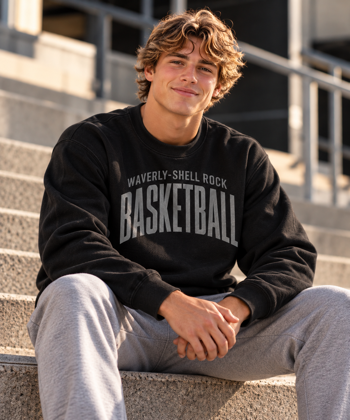 Go Hawk Basketball Essentials Crewneck Sweatshirt