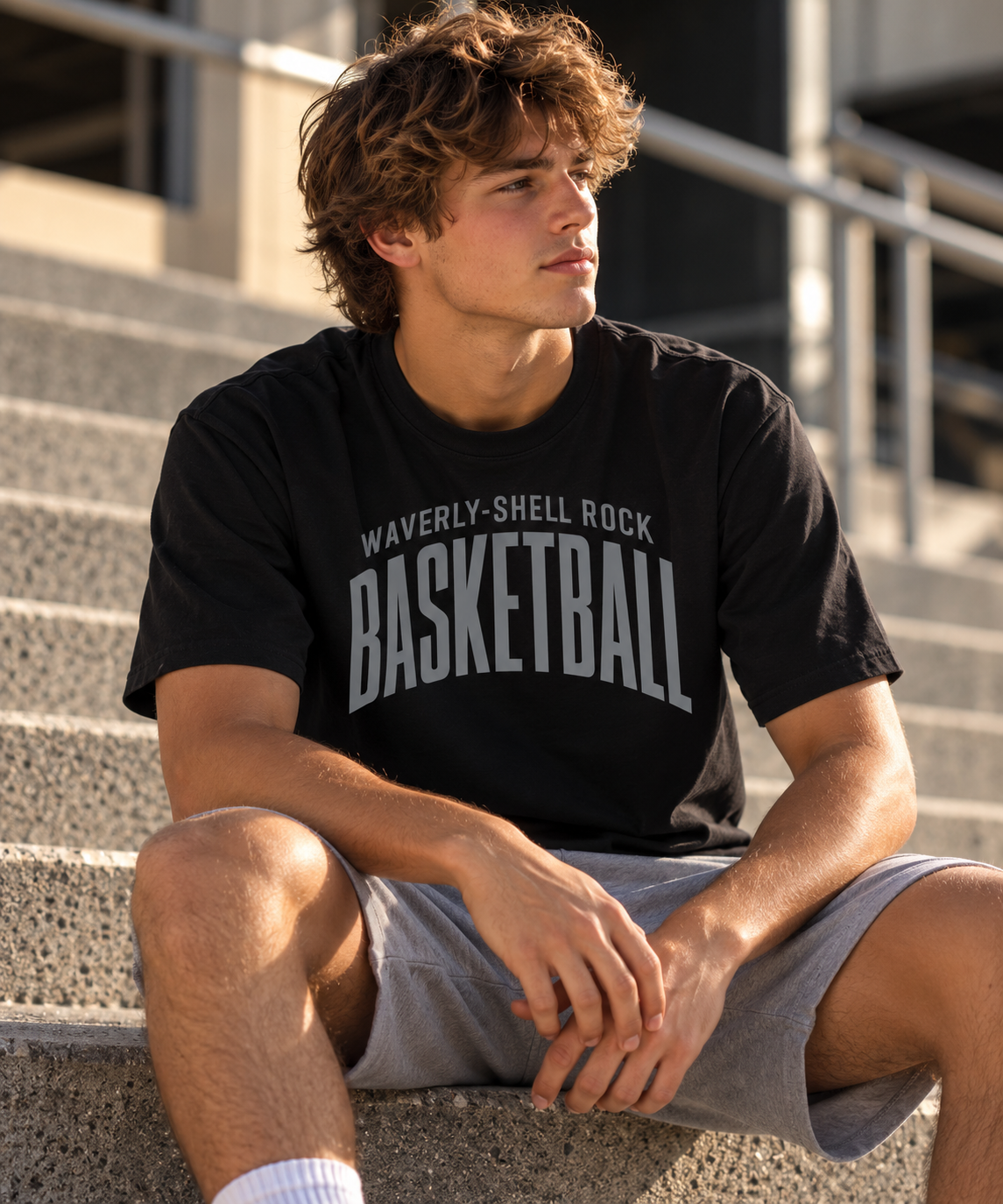 Go Hawk Basketball Essentials Tee