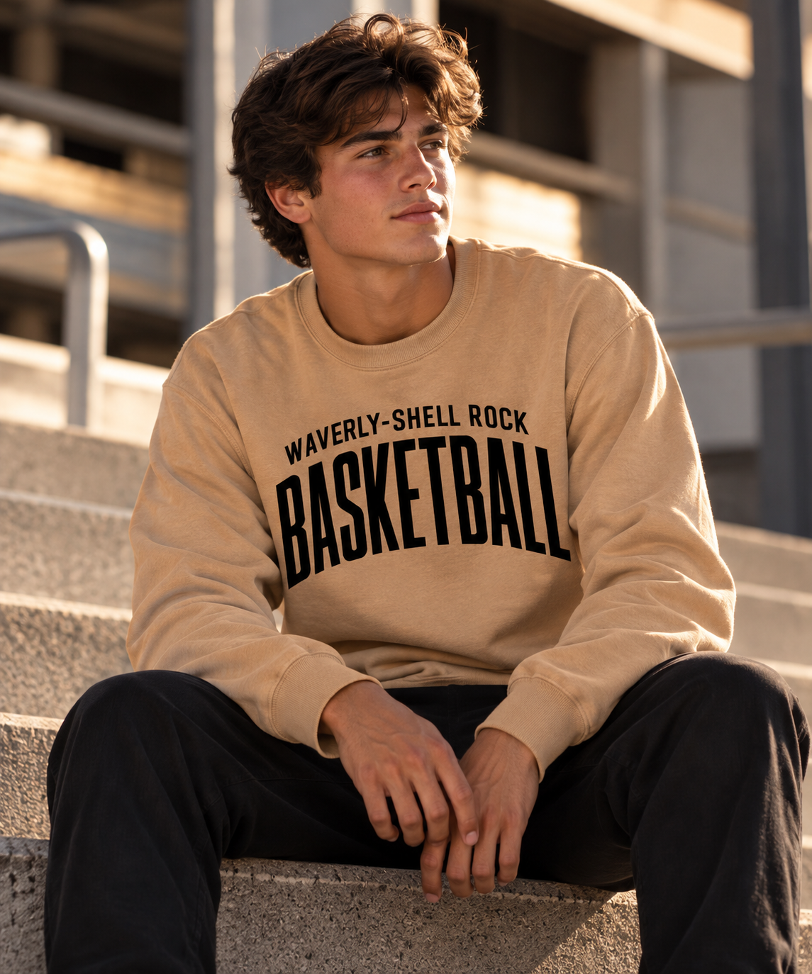 Go Hawk Basketball Essentials Crewneck Sweatshirt