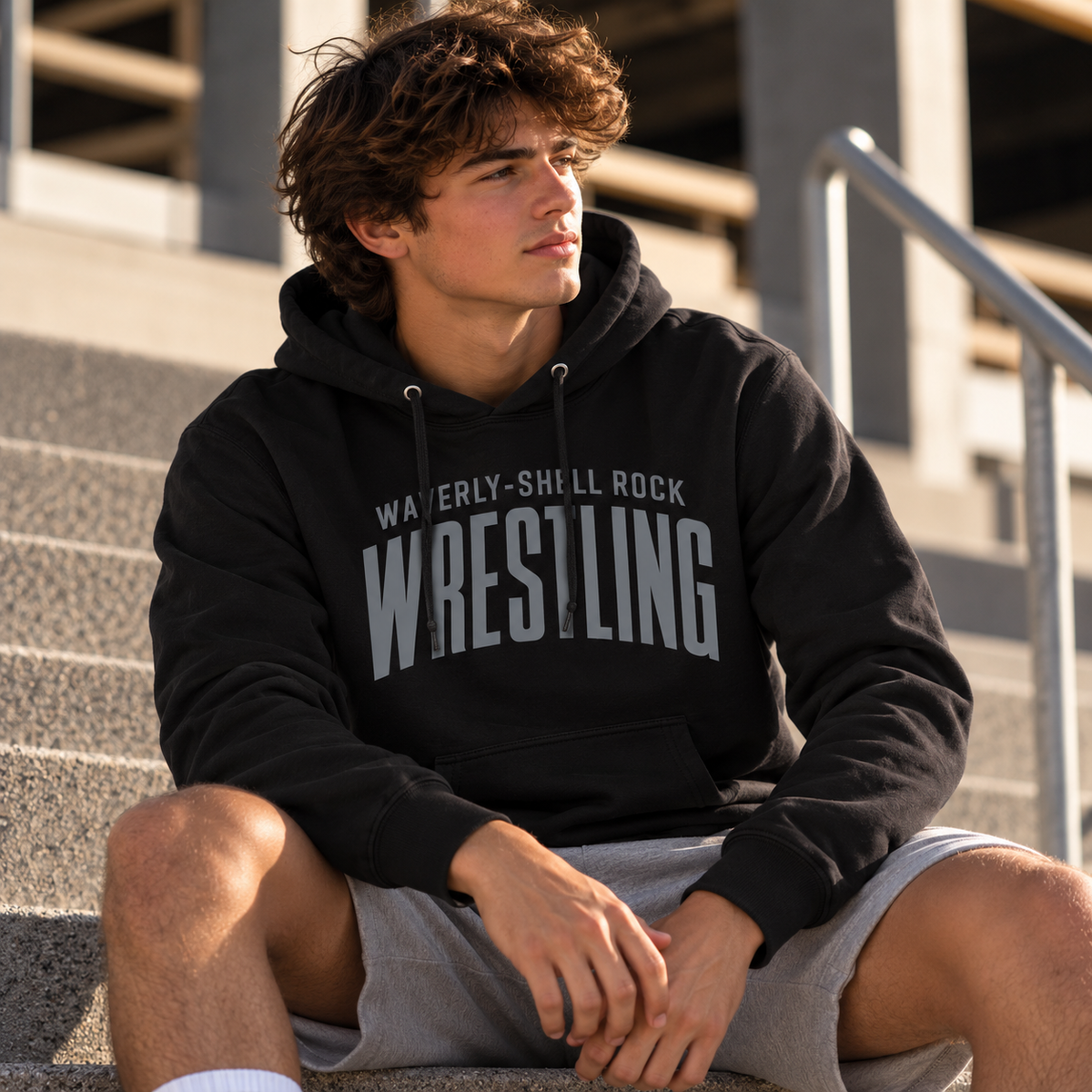 Go Hawk Wrestling Essentials Hoodie