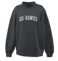 Go Hawks Mockneck Sweatshirt