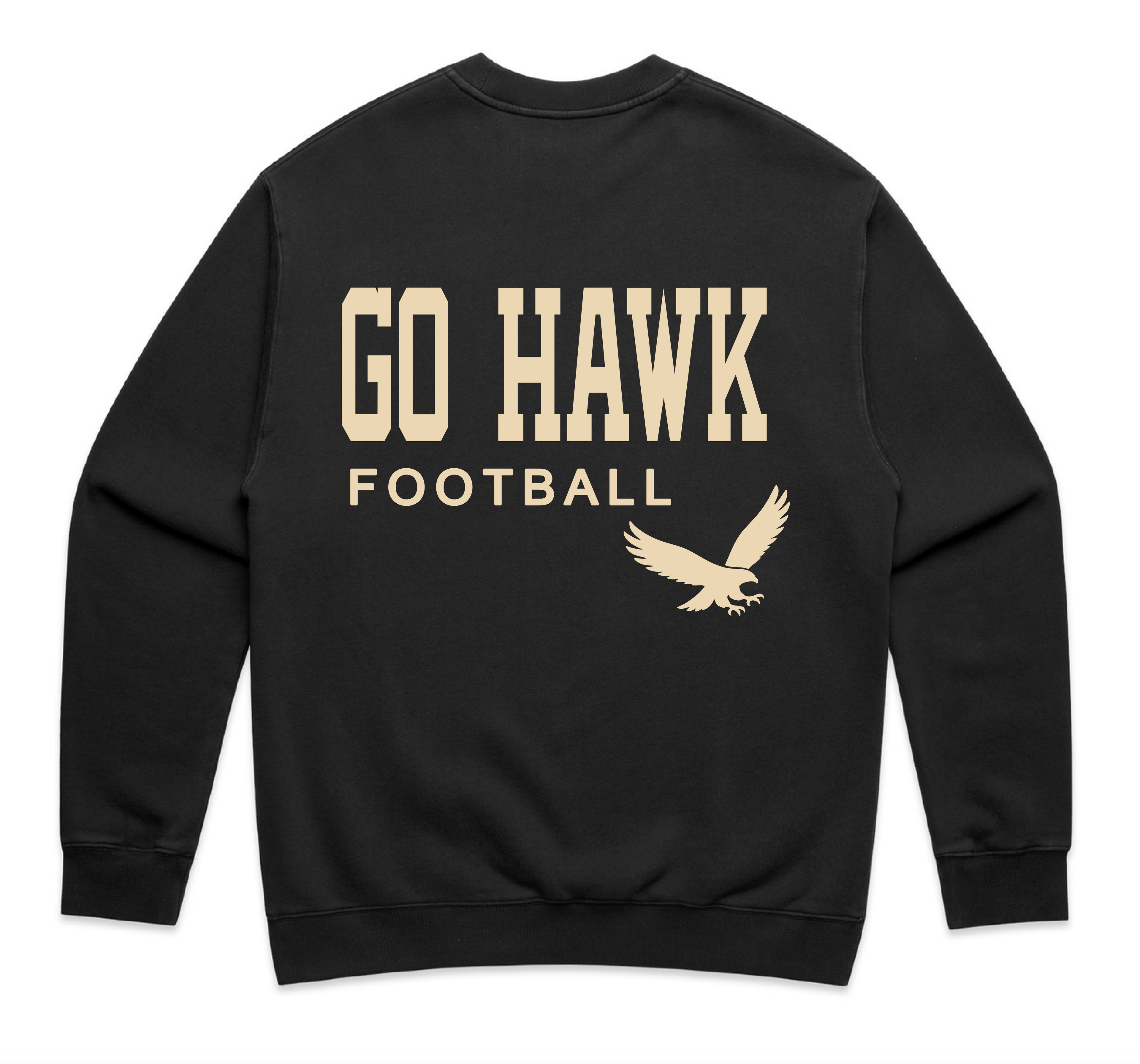 Go Hawk Football Heritage Crewneck Sweatshirt