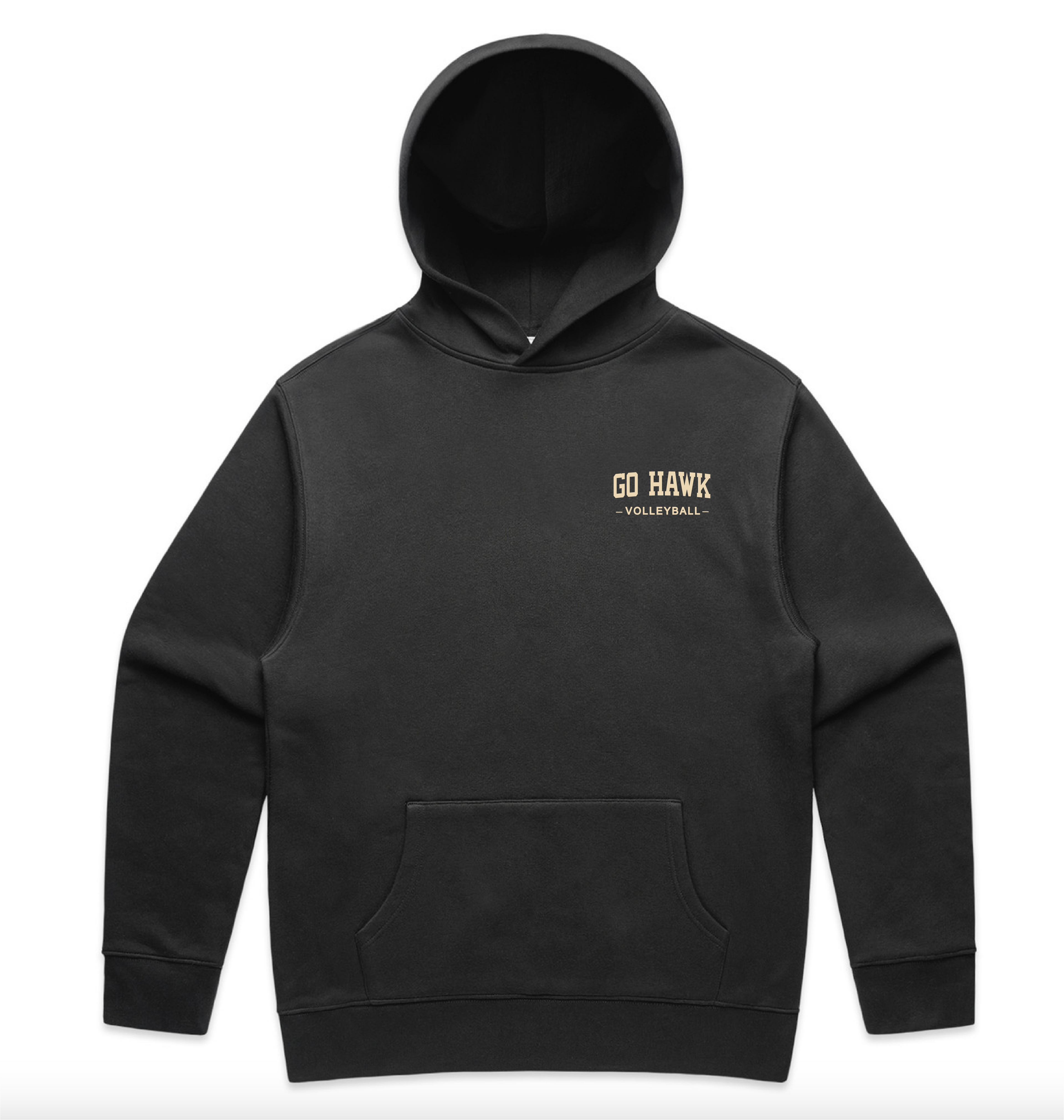 Go Hawk Volleyball Heritage Hoodie