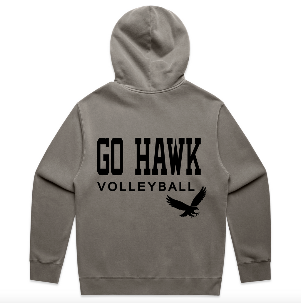 Go Hawk Volleyball Heritage Hoodie