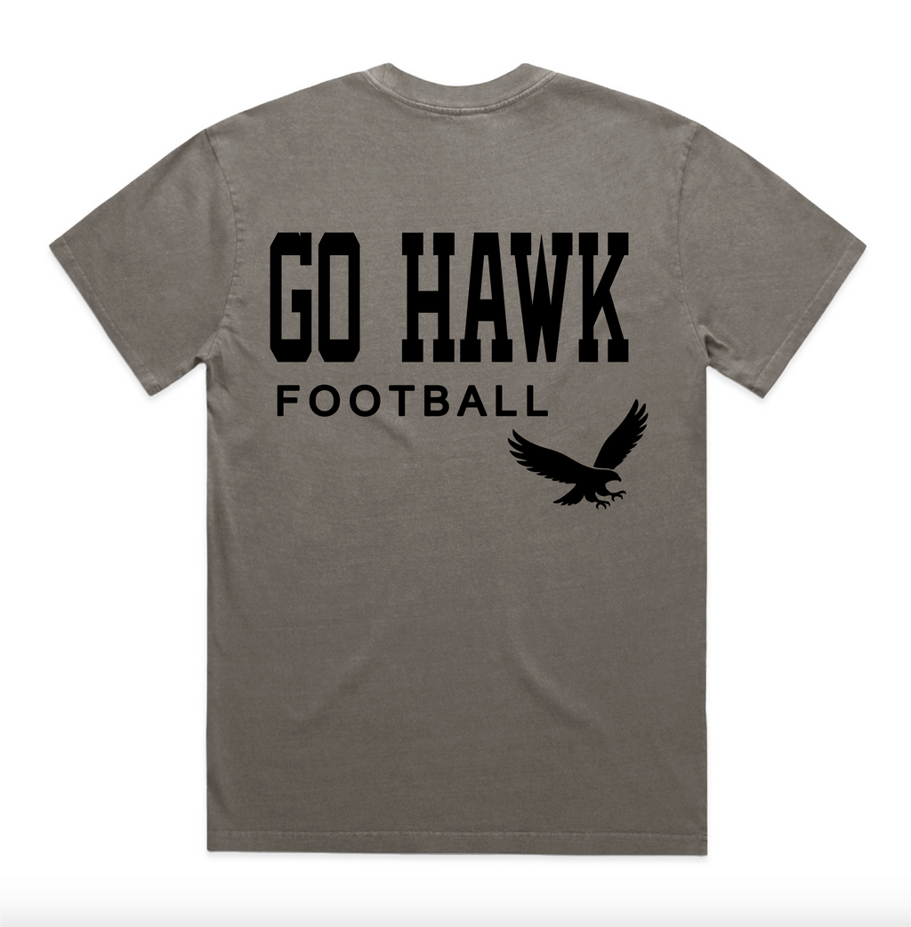 Go Hawk Football Heritage Tee