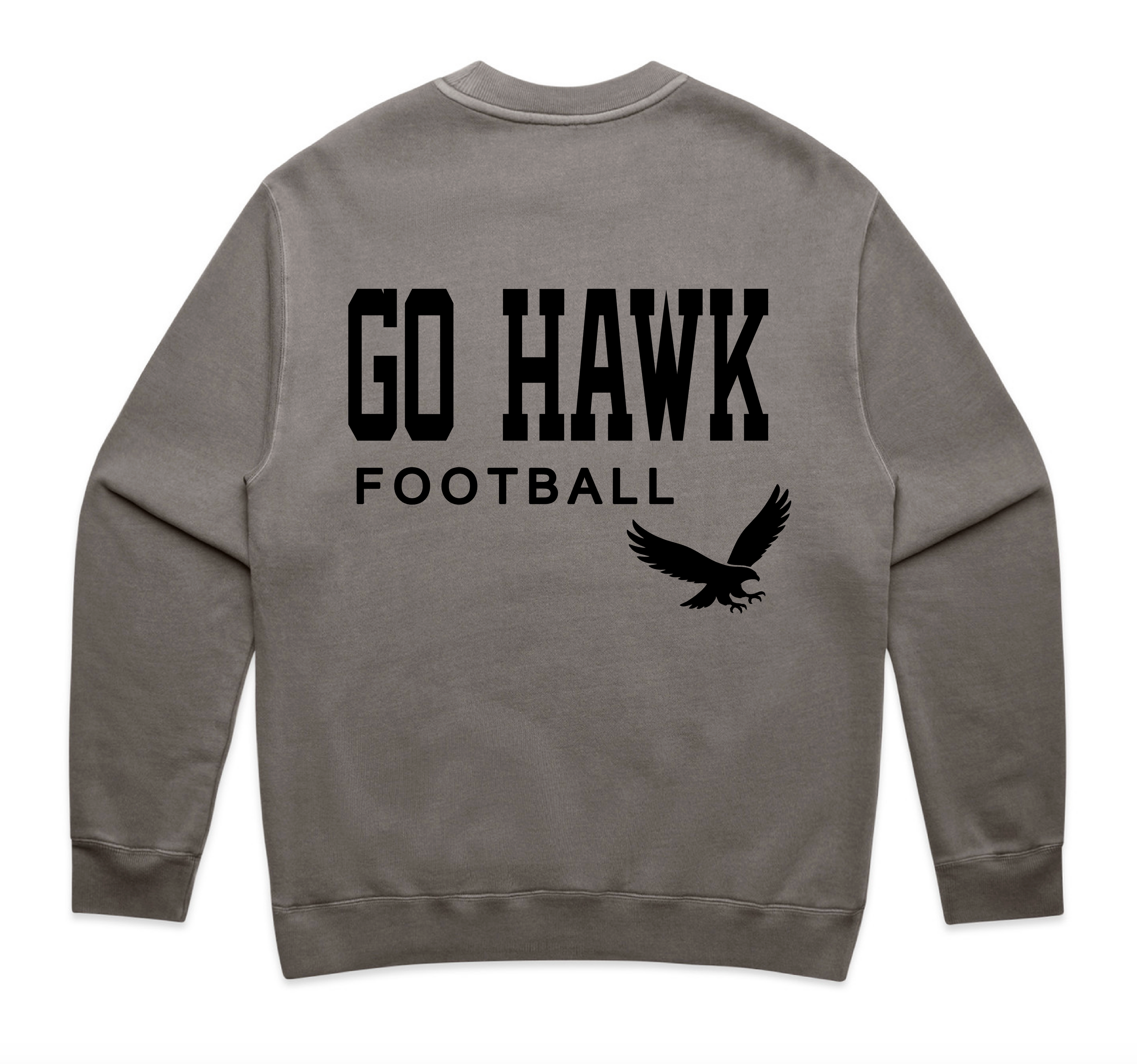 Go Hawk Football Heritage Crewneck Sweatshirt