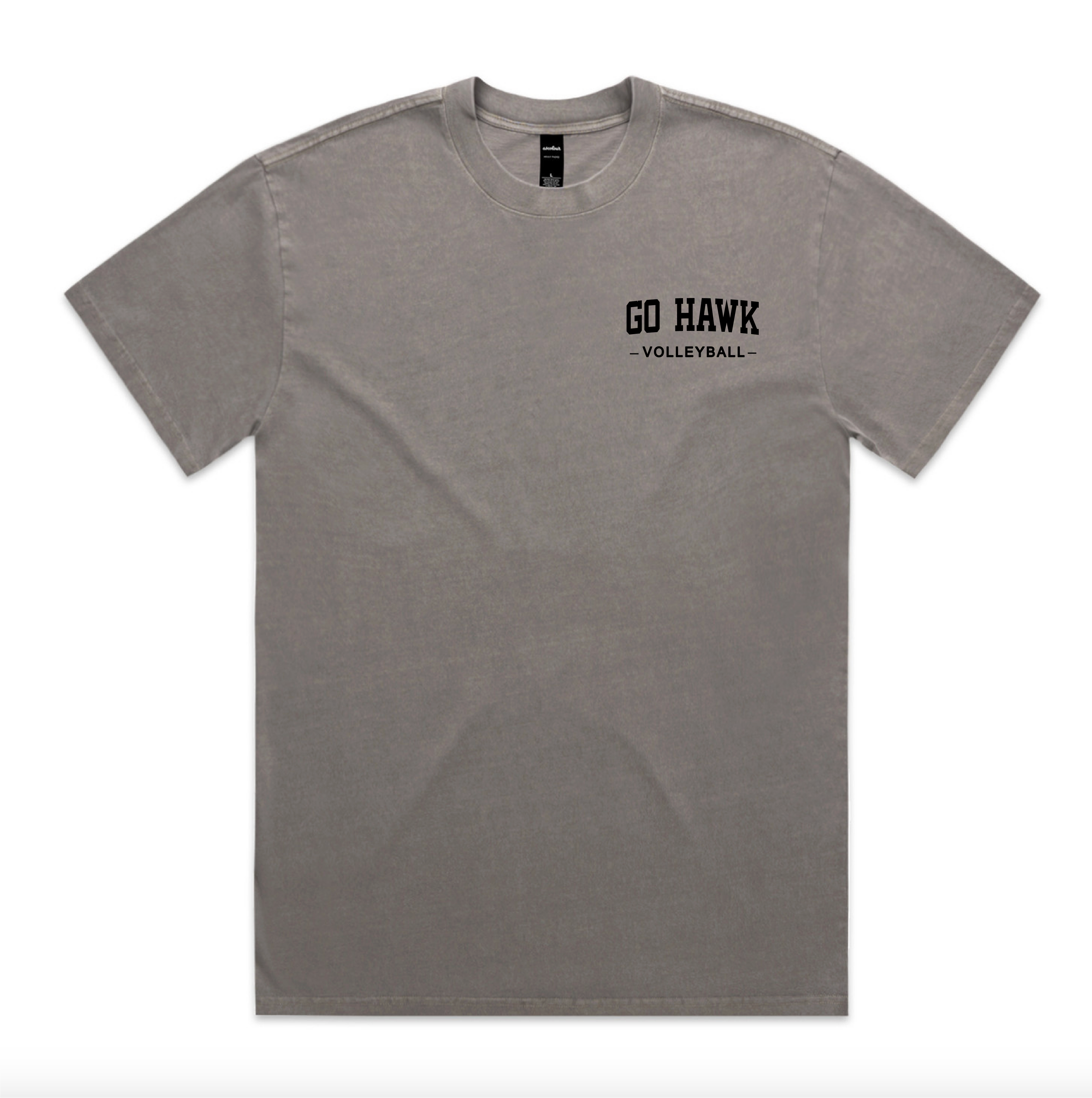 Go Hawk Volleyball Heritage Tee