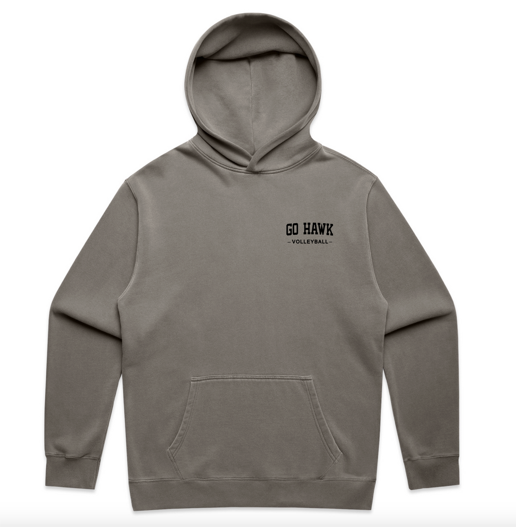 Go Hawk Volleyball Heritage Hoodie