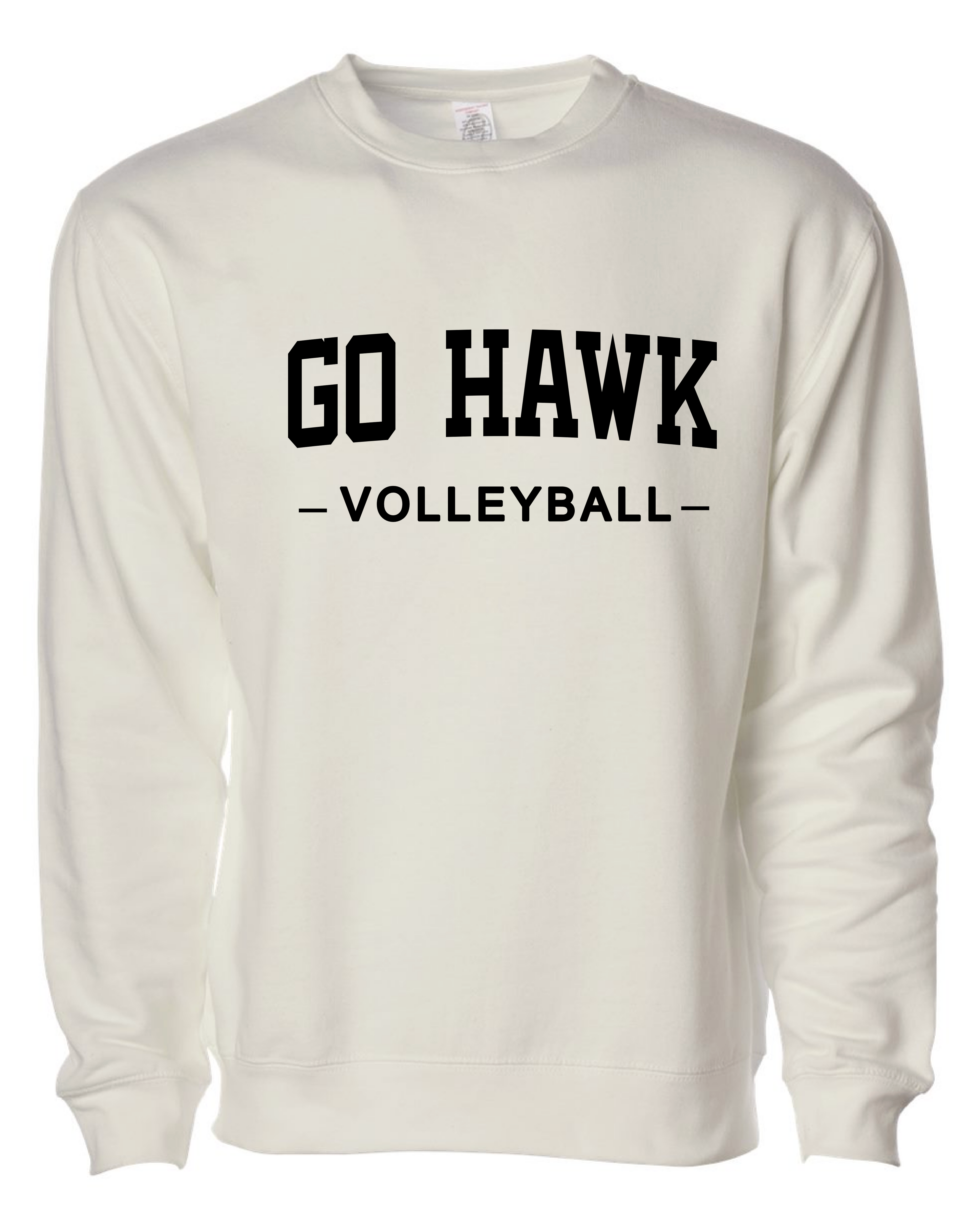 Go Hawk Volleyball Essentials Crewneck Sweatshirt