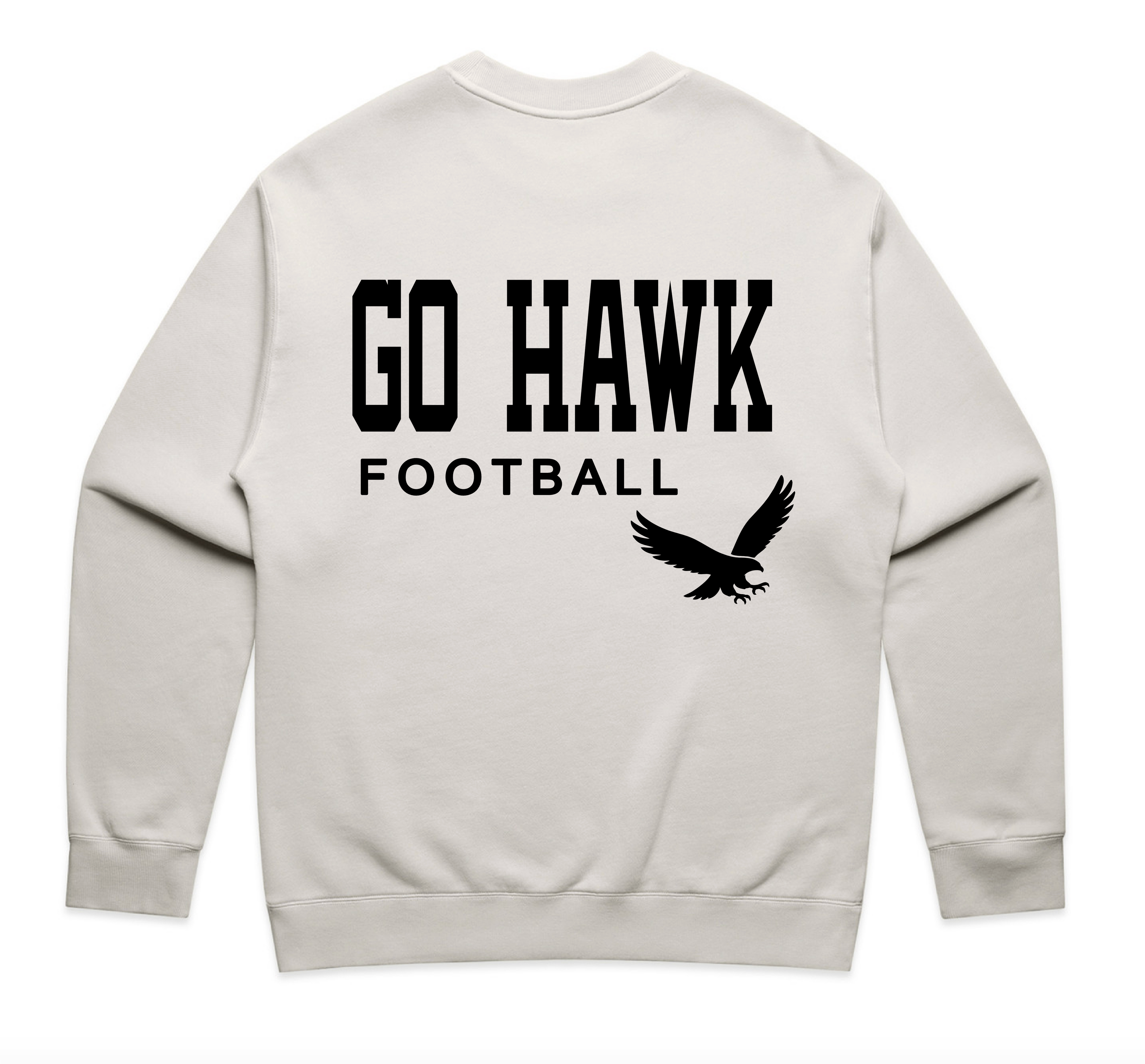 Go Hawk Football Heritage Crewneck Sweatshirt