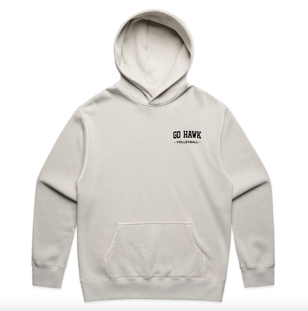 Go Hawk Volleyball Heritage Hoodie