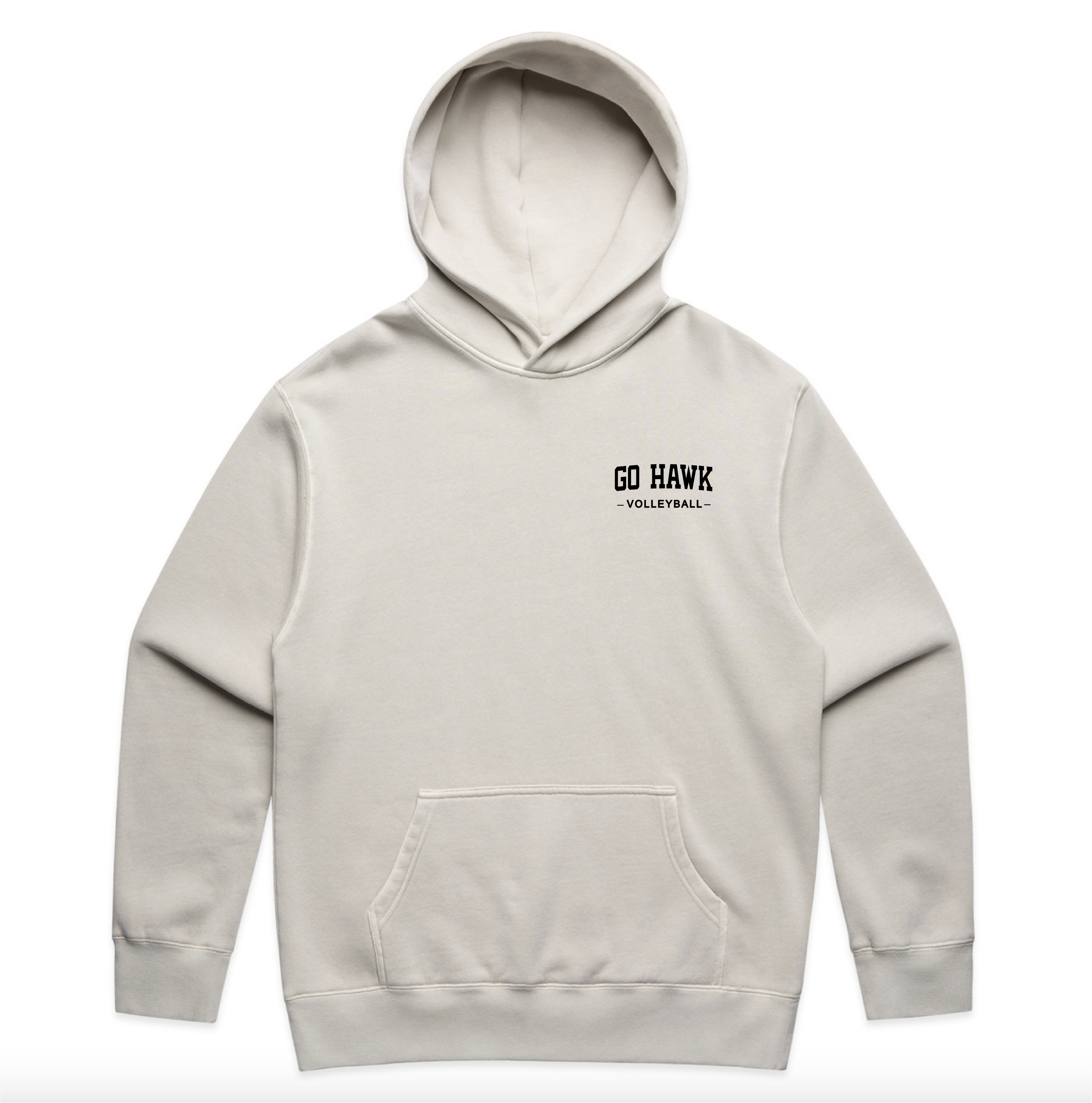 Go Hawk Volleyball Heritage Hoodie