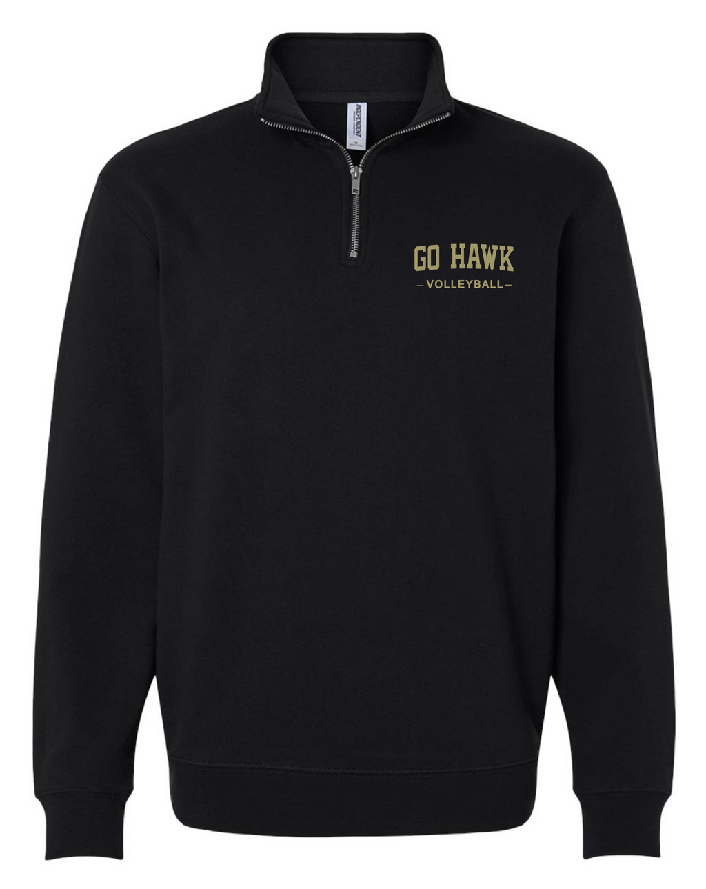 Go Hawk Volleyball Essentials Quarter Zip