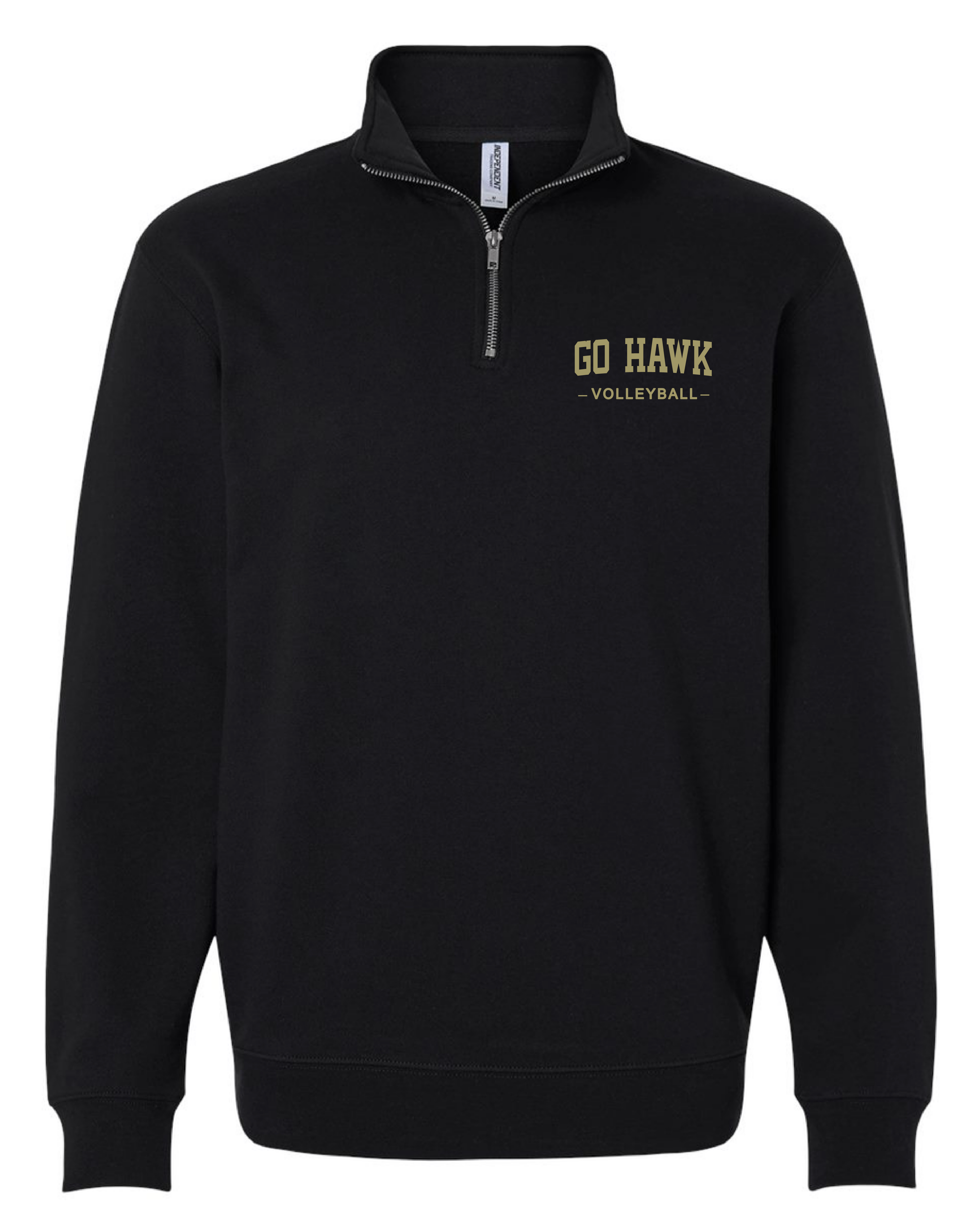 Go Hawk Volleyball Essentials Quarter Zip
