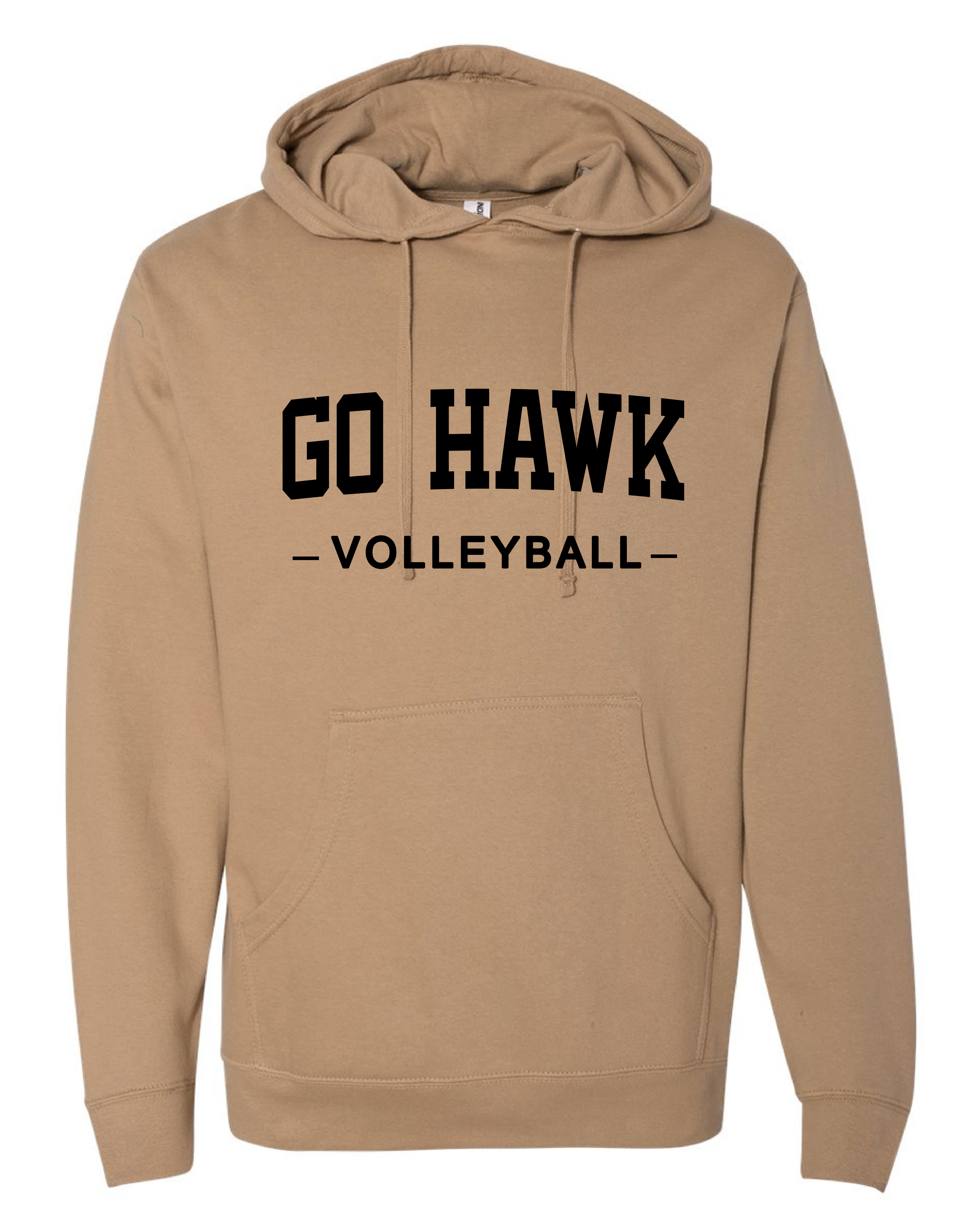 Go Hawk Volleyball Essentials Hoodie