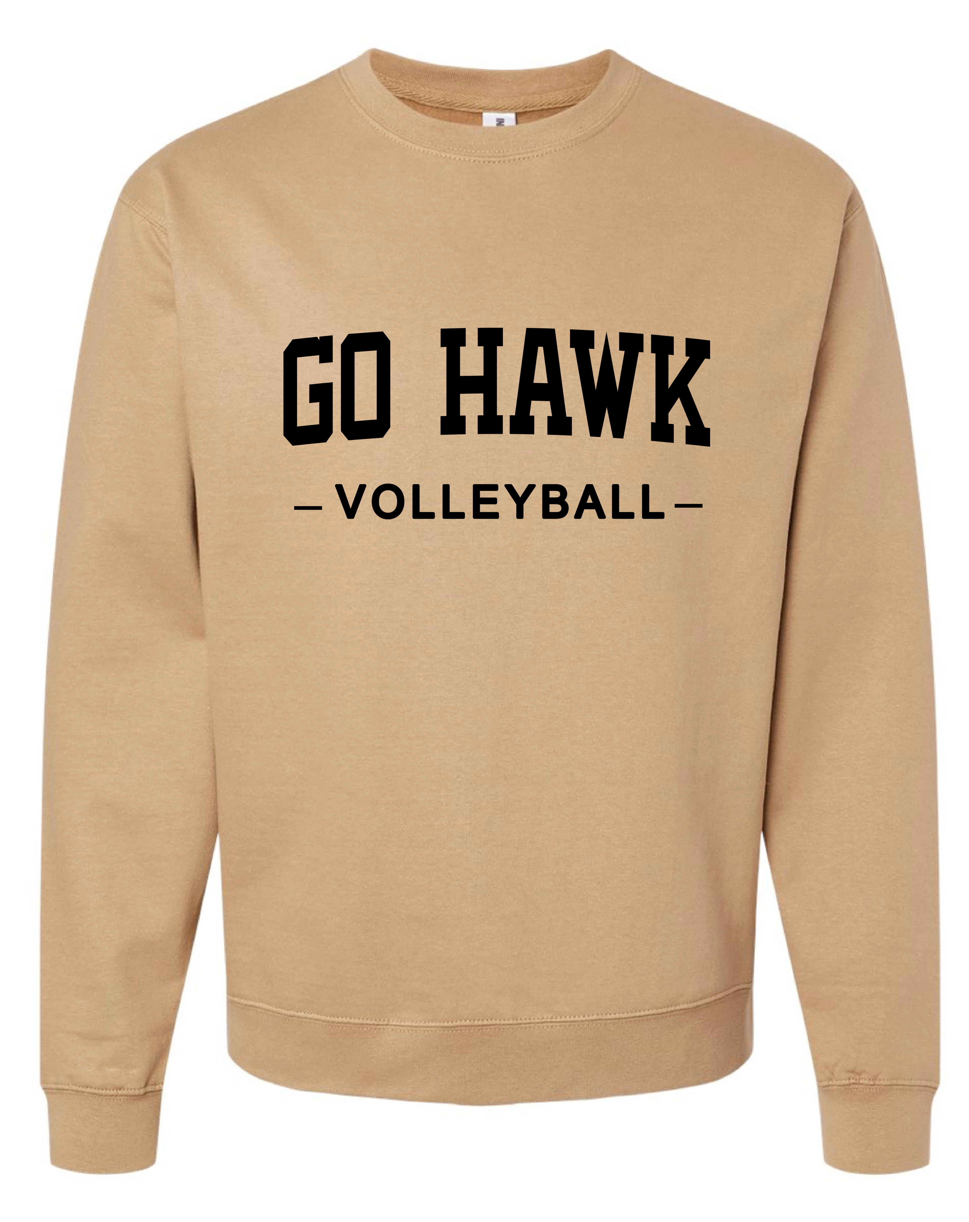 Go Hawk Volleyball Essentials Crewneck Sweatshirt