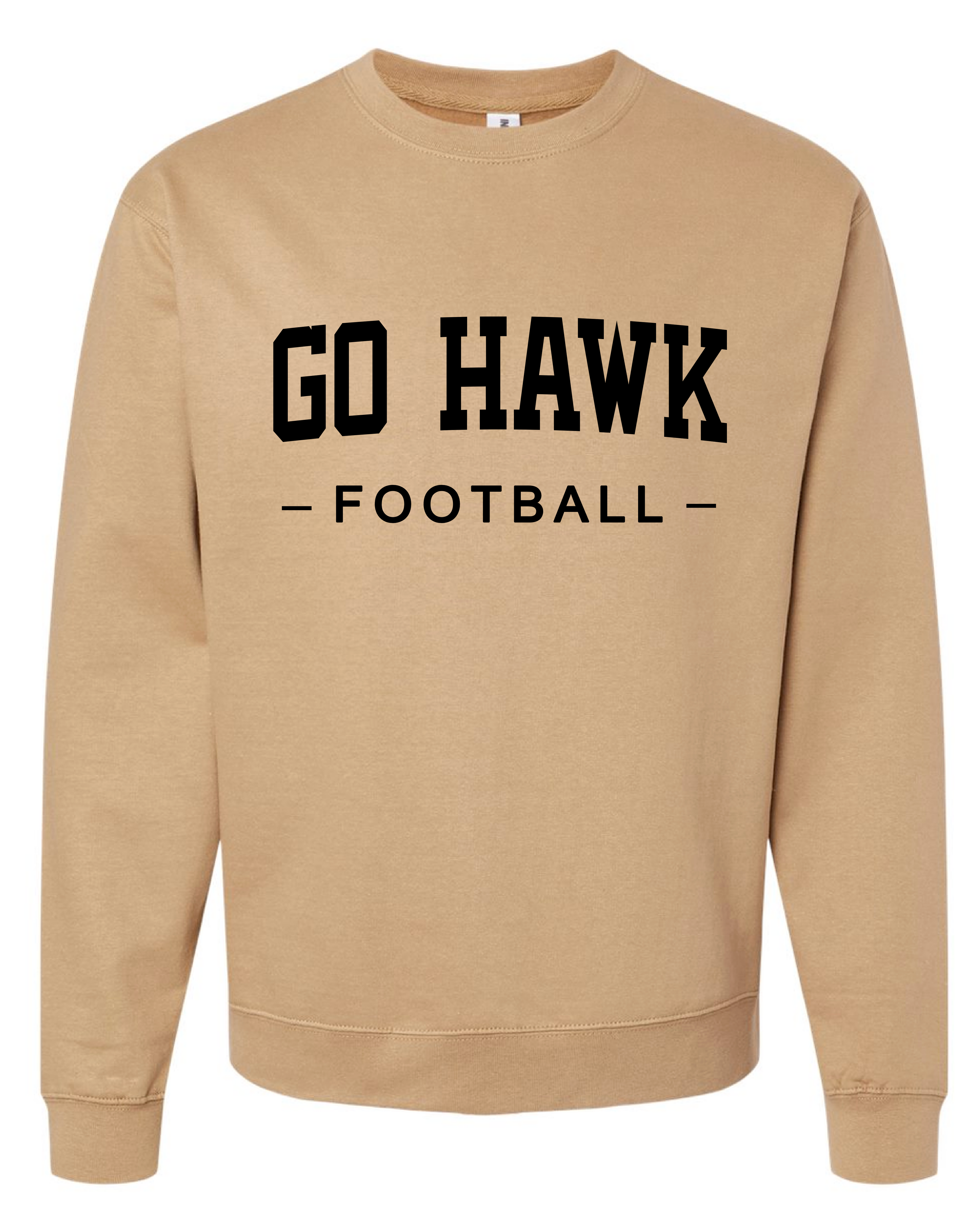 Go Hawk Football Essentials Crewneck Sweatshirt